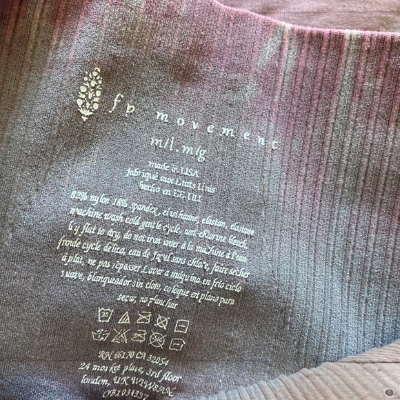 FP Movement Good Karma Tie Dye Leggings NWOT - Picture 7 of 7